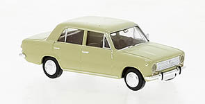 Brekina 22417 - H0 - Fiat 124 beige, 1966